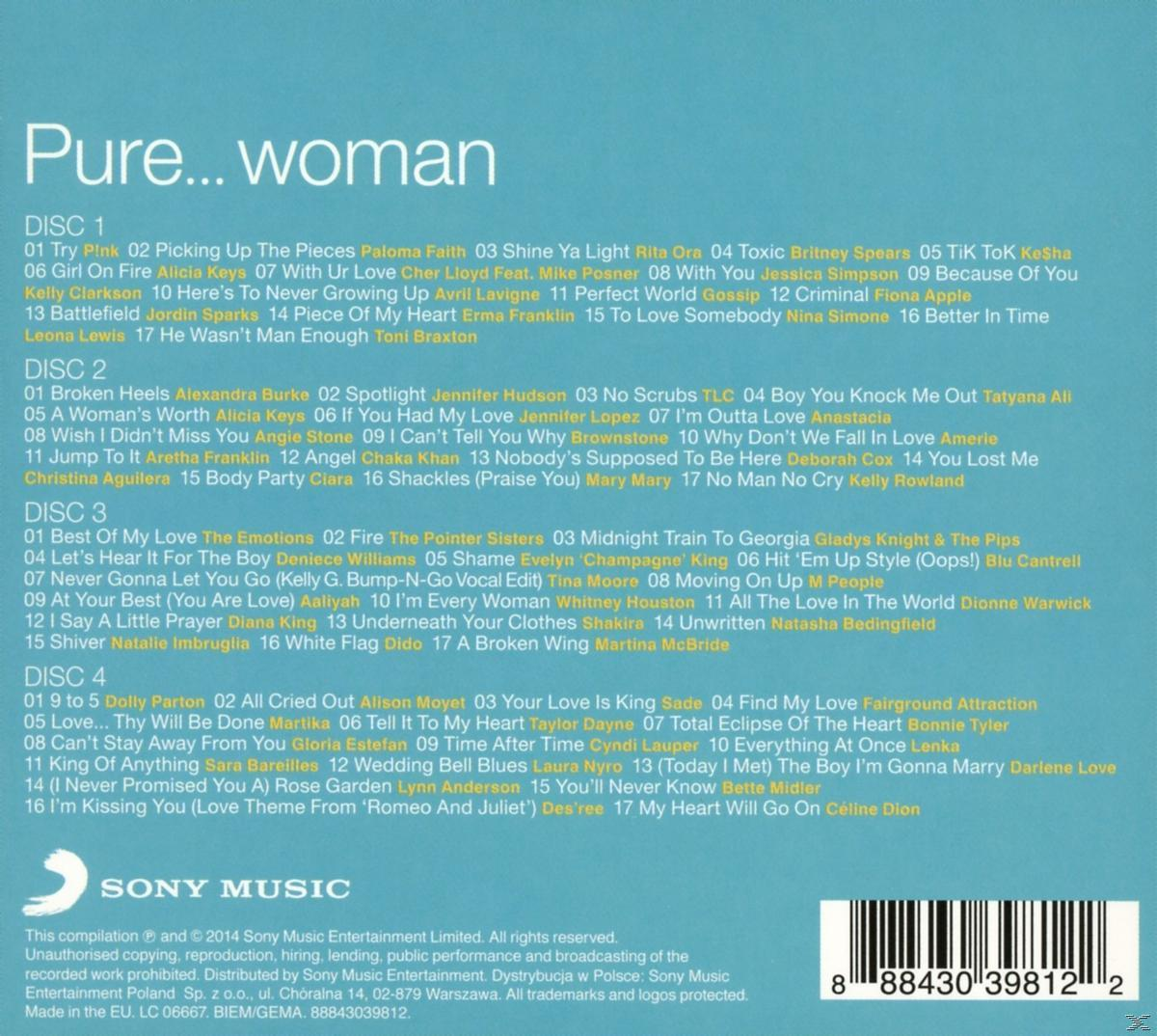 VARIOUS - Pure... (CD) - Woman