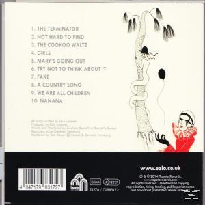 CD-Rückseite mit Songtiteln, Illustrationen und einem Barcode.