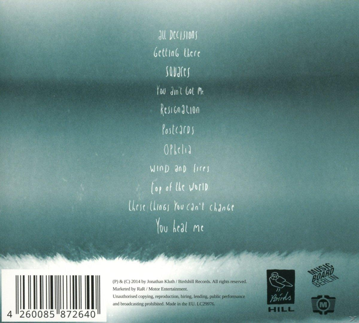 Jonathan Kluth - Ophelia  - (CD)