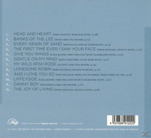 Luka Bloom - Head & Heart  - (CD)