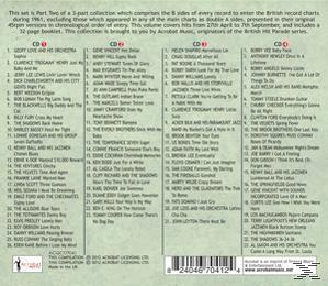VARIOUS - The 1961 British Hit Parade:B Sides P2: Apr.-Sept.  - (CD)