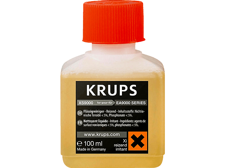 KRUPS XS 9000 Reiniger klar