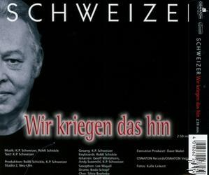 Schweizer - Wir kriegen das hin  - (5 Zoll Single CD (2-Track))