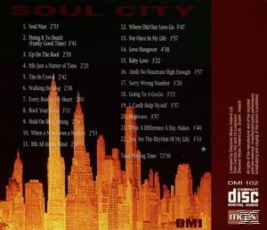 VARIOUS - Soul City  - (CD)