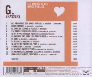 Bancs Les - Georges (CD) Brassens - Des Publics Amoureux