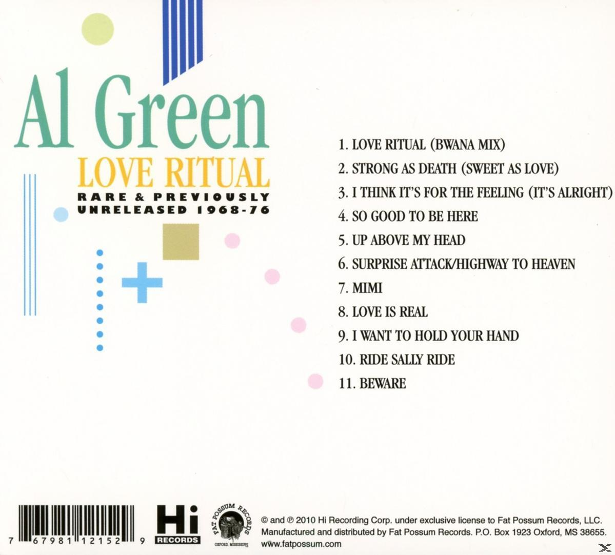 Al Green - Love Ritual  - (CD)
