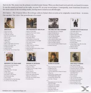 Bob Dylan - The Original Mono Recordings  - (CD)
