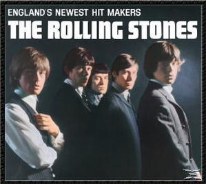 The Rolling Stones album borítója. Férfiak csoportja öltönyben. Fekete-fehér, fekete szegéllyel.
