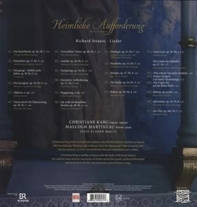 Karg,Christiane/Martineau,Malcolm - Heimliche (LP Strauss Von Download) Aufforderung-Lieder + Richard 