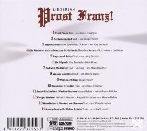 Liederjan - Prost Franz  - (CD)