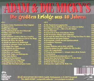 Die Jahre Erfolge-40 - Größten Adam - (CD)