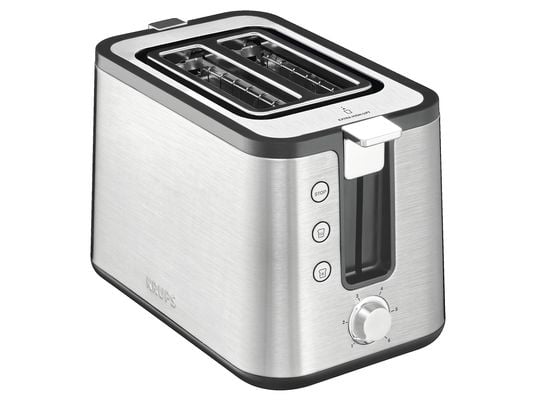KRUPS KH442D Control Line - Toaster (Edelstahl/Schwarz)