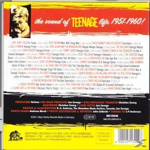 VARIOUS - Teenagers & Youth Music (CD) - 1951-1960 In