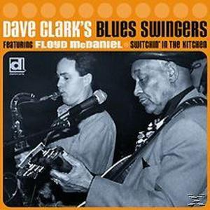 Album borító hangszeren játszó zenészekkel. Narancssárga háttér szöveggel. Az album Dave Clark's Blues Swingers.