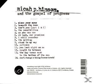 Of P & P. Progress - Hinson - Hinson Gospel (CD) Micah Micah The
