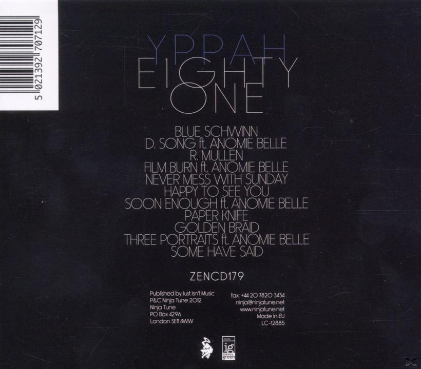 Yppah - Eighty One  - (CD)