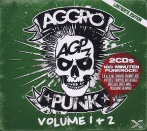 VARIOUS - Aggropunk Vol.1+2  - (CD)