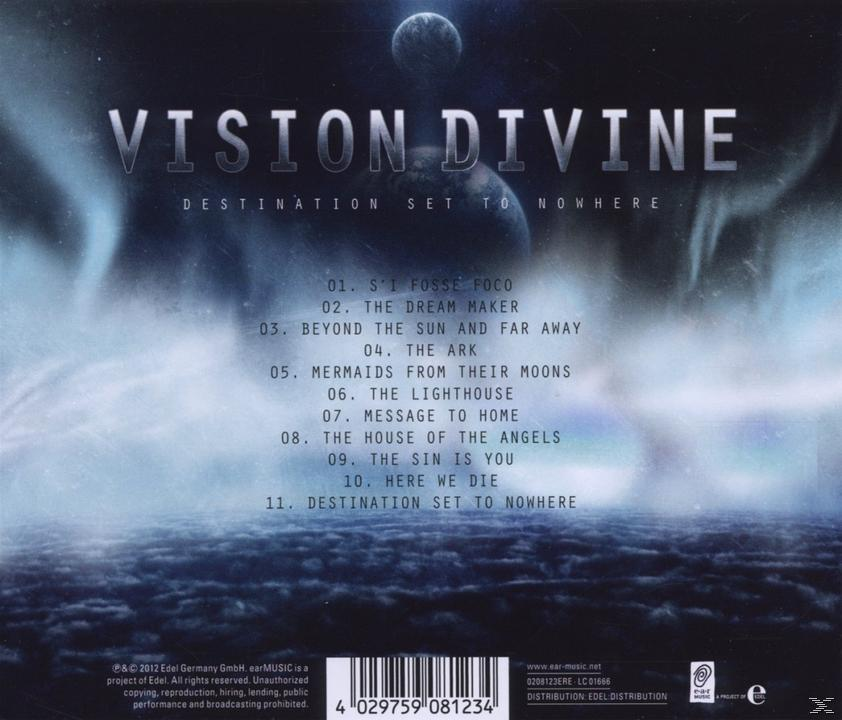 Vision Divine - Destination Set To Nowhere  - (CD)