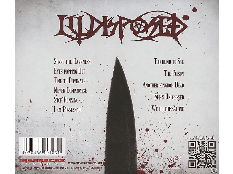 Thumbnail - Illdisposed - Sense The Darkness (CD)