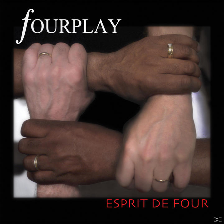 Album borító négy kézzel összekulcsolva. Mindegyik kézen gyűrű van. A cím Esprit De Four.