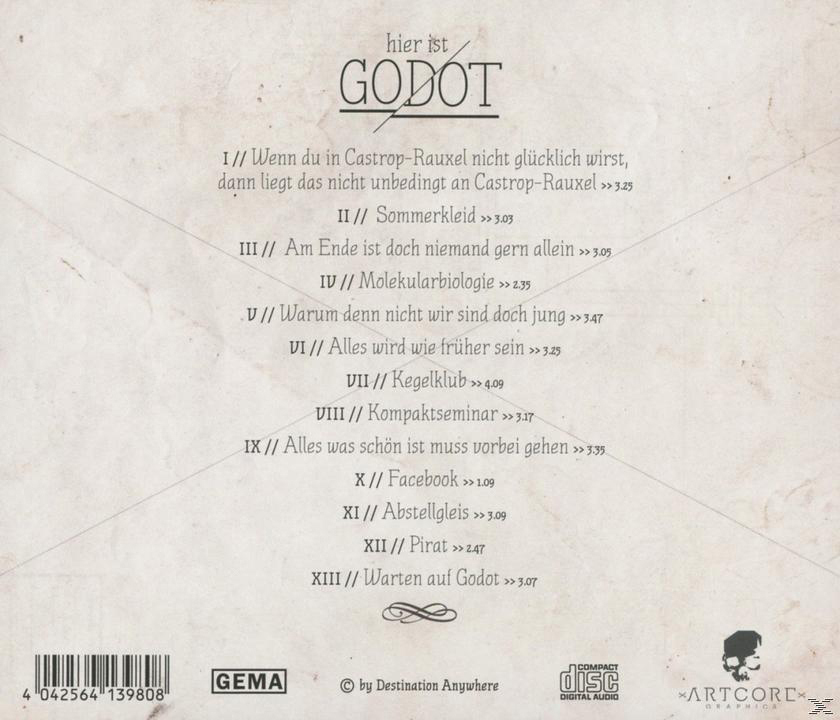 Destination Anywhere - Hier ist Godot  - (CD)
