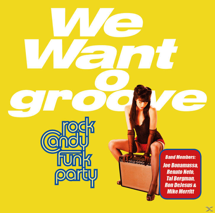 DVD + Funk Party Candy Rock (CD Want Groove - We - Video)