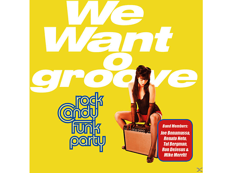 Rock Candy Funk Party - We Want Groove  - (CD + DVD Video)