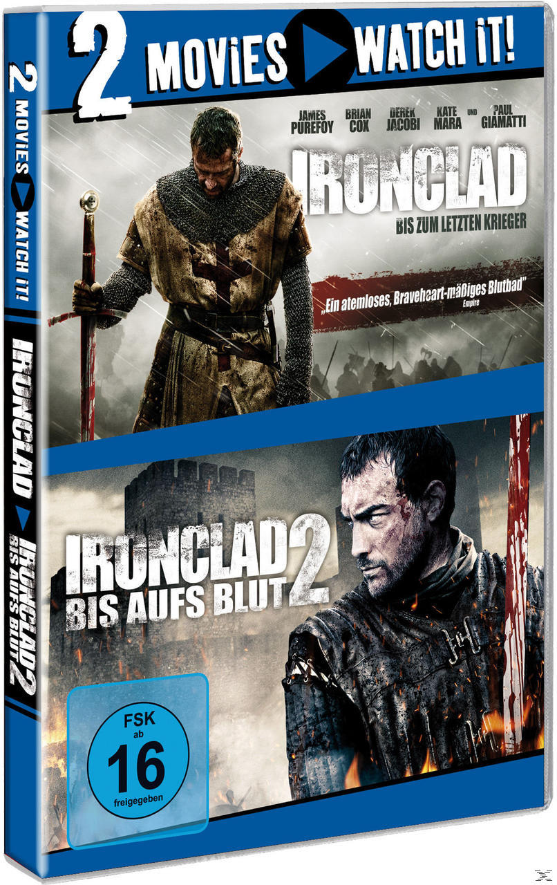 IRONCLAD 1/IRONCLAD 2 DVD