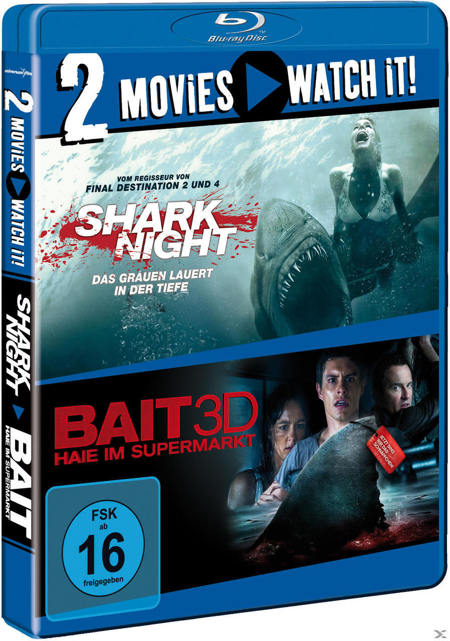 Shark Night / Bait - Haie im Supermarkt Blu-ray