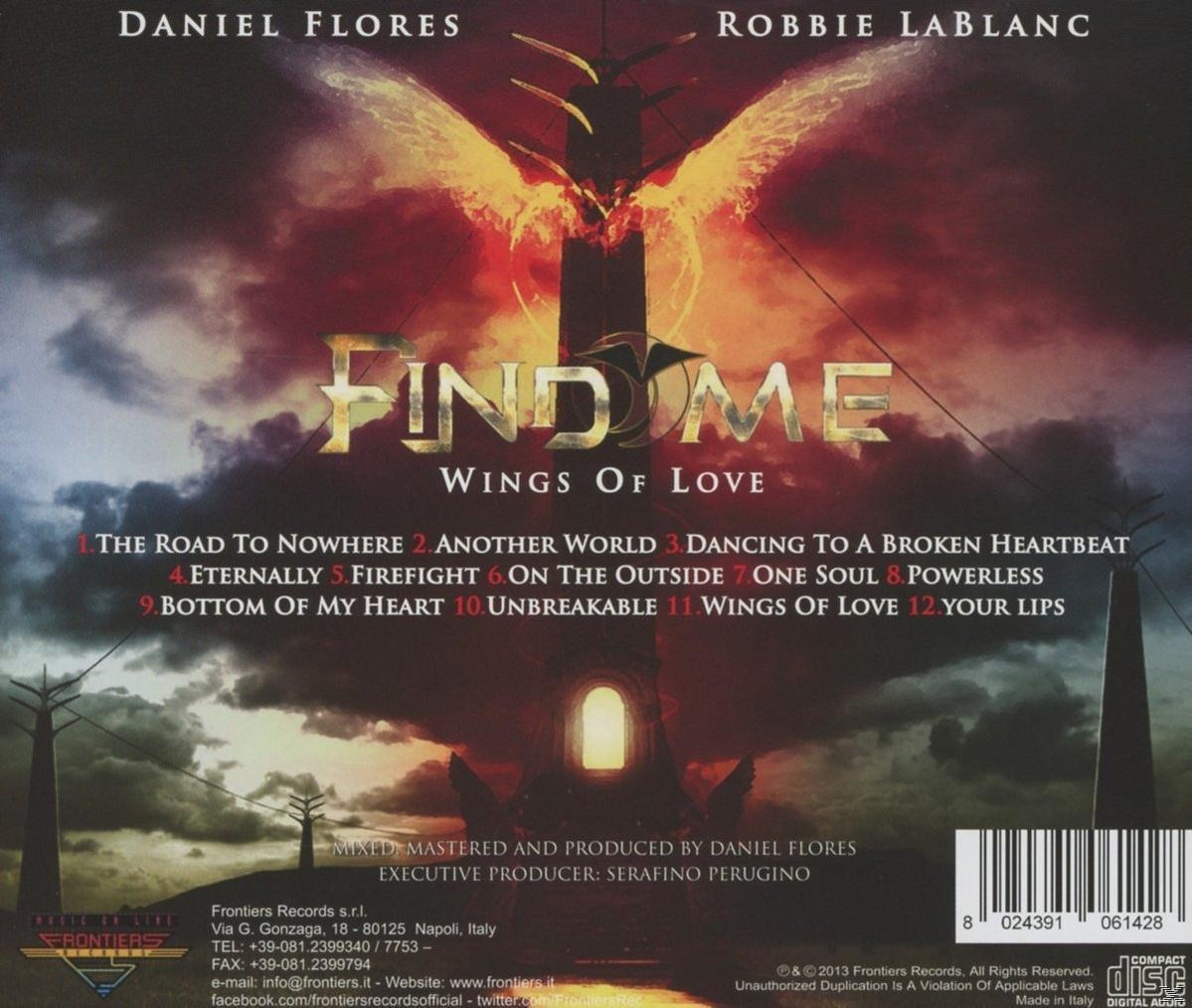 Find Me - Wings Of - Love (CD)