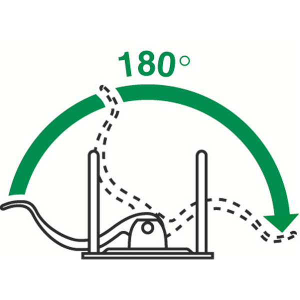 LEITZ 1015-50-75 Qualitäts Ordner 180° schmal Qualitäts-Ordner Braun