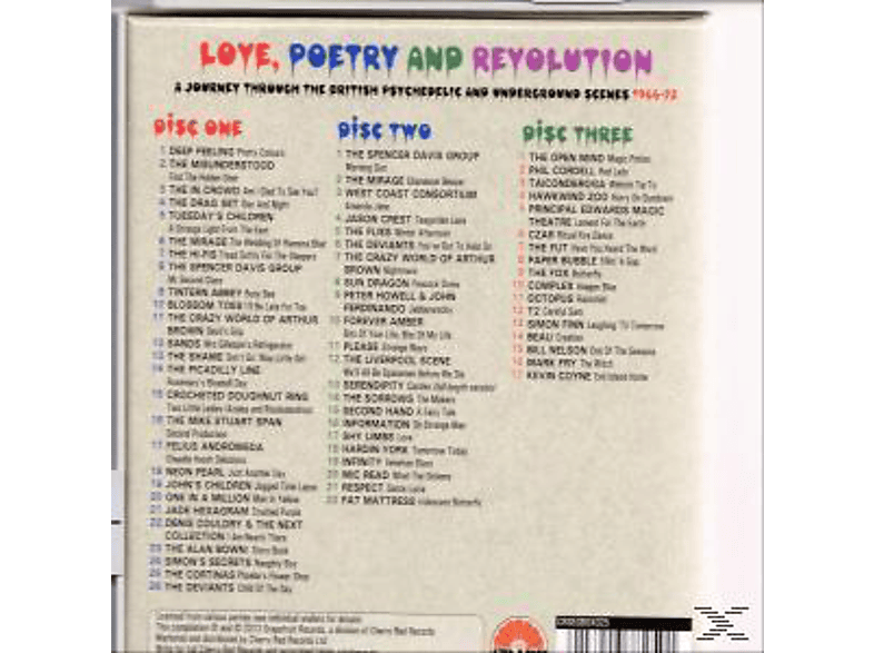 VARIOUS - & Poetry - Revolution Love (CD)