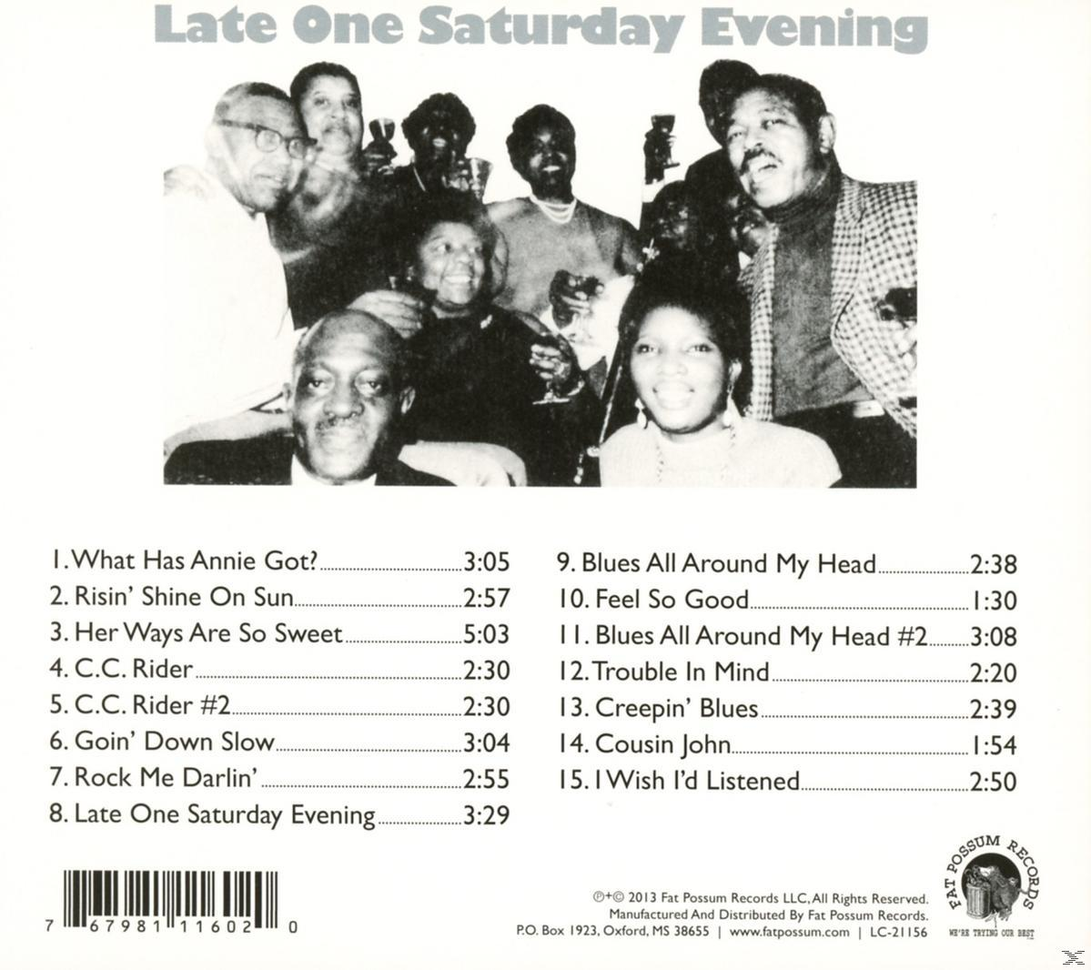 Alec Seward - Late One - Evening Saturday (CD)