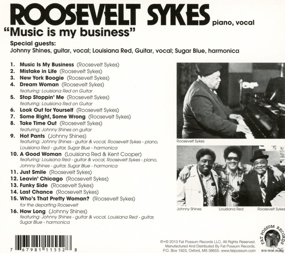 Roosevelt Sykes - Business Music - (CD) My Is