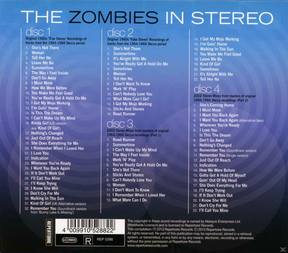 The Zombies - In Stereo  - (CD)