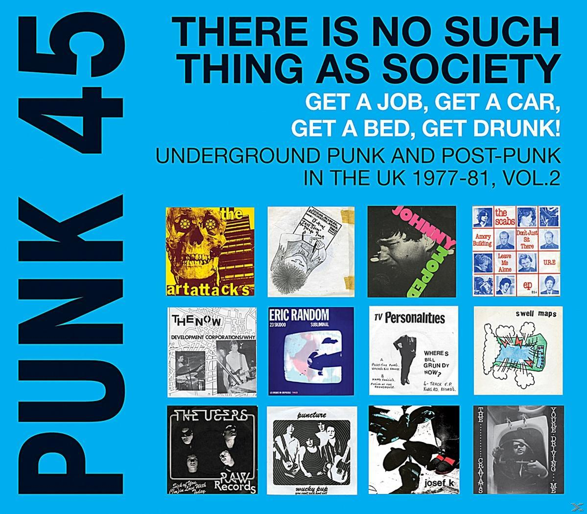 VARIOUS - Such Is (CD) As 45: Punk Thing Society No There 