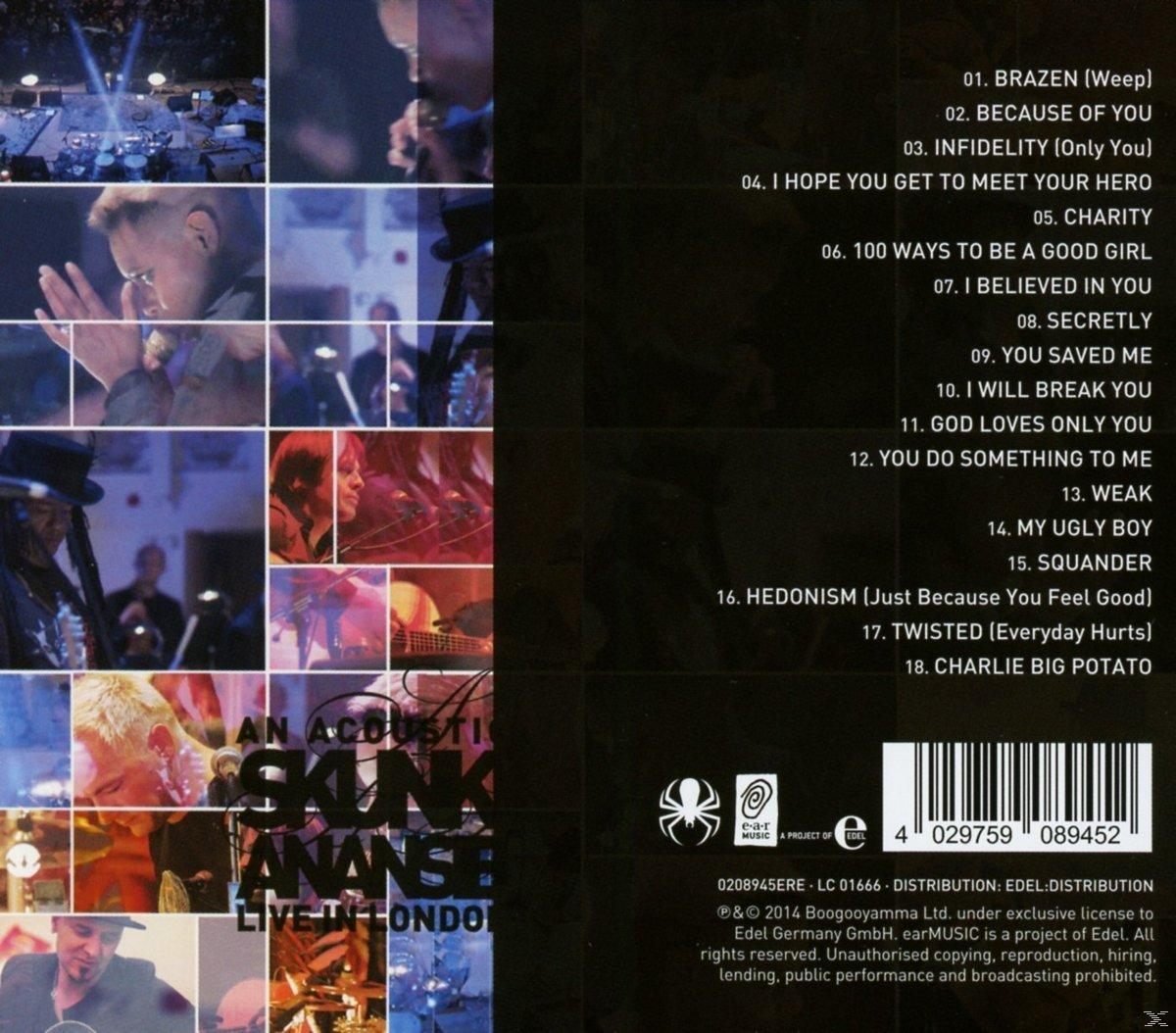 Skunk Anansie - An Acoustic Skunk Anansie-Live In London  - (CD)