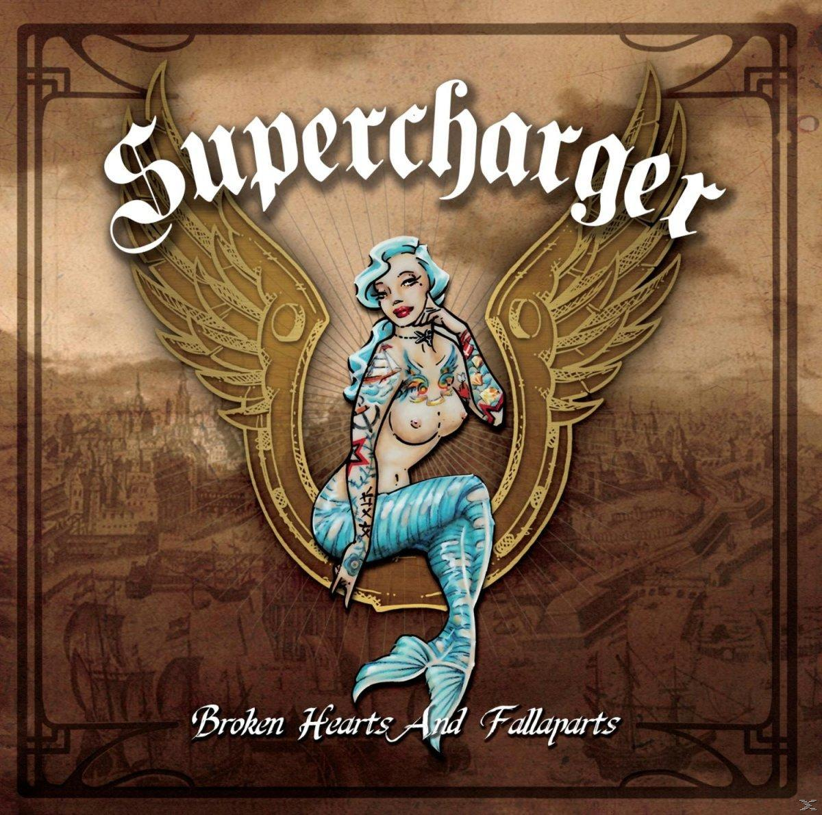 Broken Supercharger (CD) And - Hearts - Fallaparts