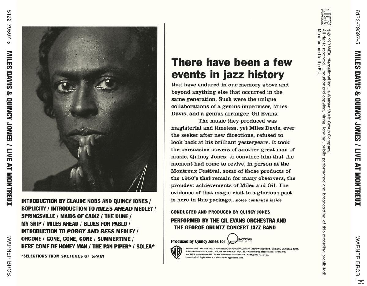 Albumcover von Miles Davis. Ein Schwarz-Weiß-Bild von Miles Davis' Gesicht mit Text.