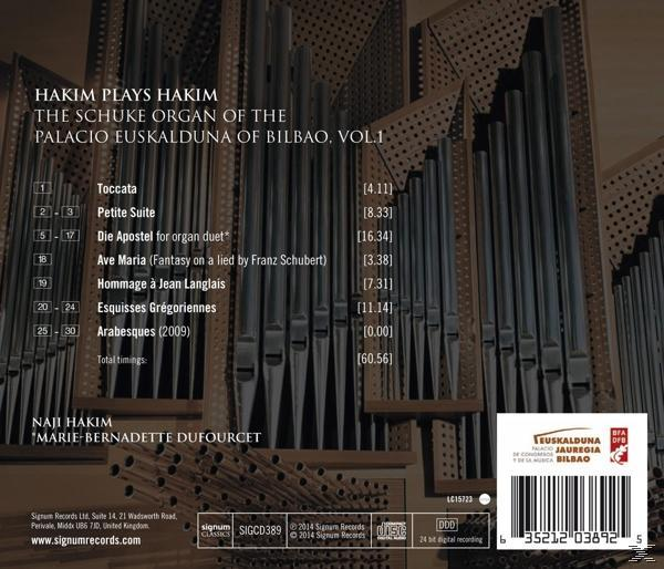 Naji Hakim - Hakim plays Hakim  - (CD)