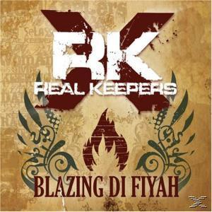 Real Keepers - Blazing Di Fiyah  - (5 Zoll Single CD (2-Track))