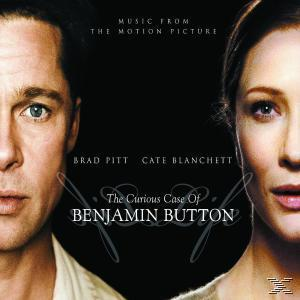Filmcover: Brad Pitt und Cate Blanchett. Titel: Der seltsame Fall des Benjamin Button.