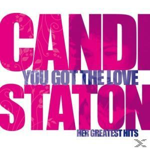 Albumcover: Candistation Album. Rosa Text auf rosa Hintergrund. CD-Cover.