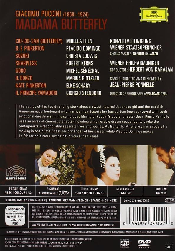 Wiener Plácido (DVD) BUTTERFLY - Domingo, (GA) Philharmoniker - MADAMA