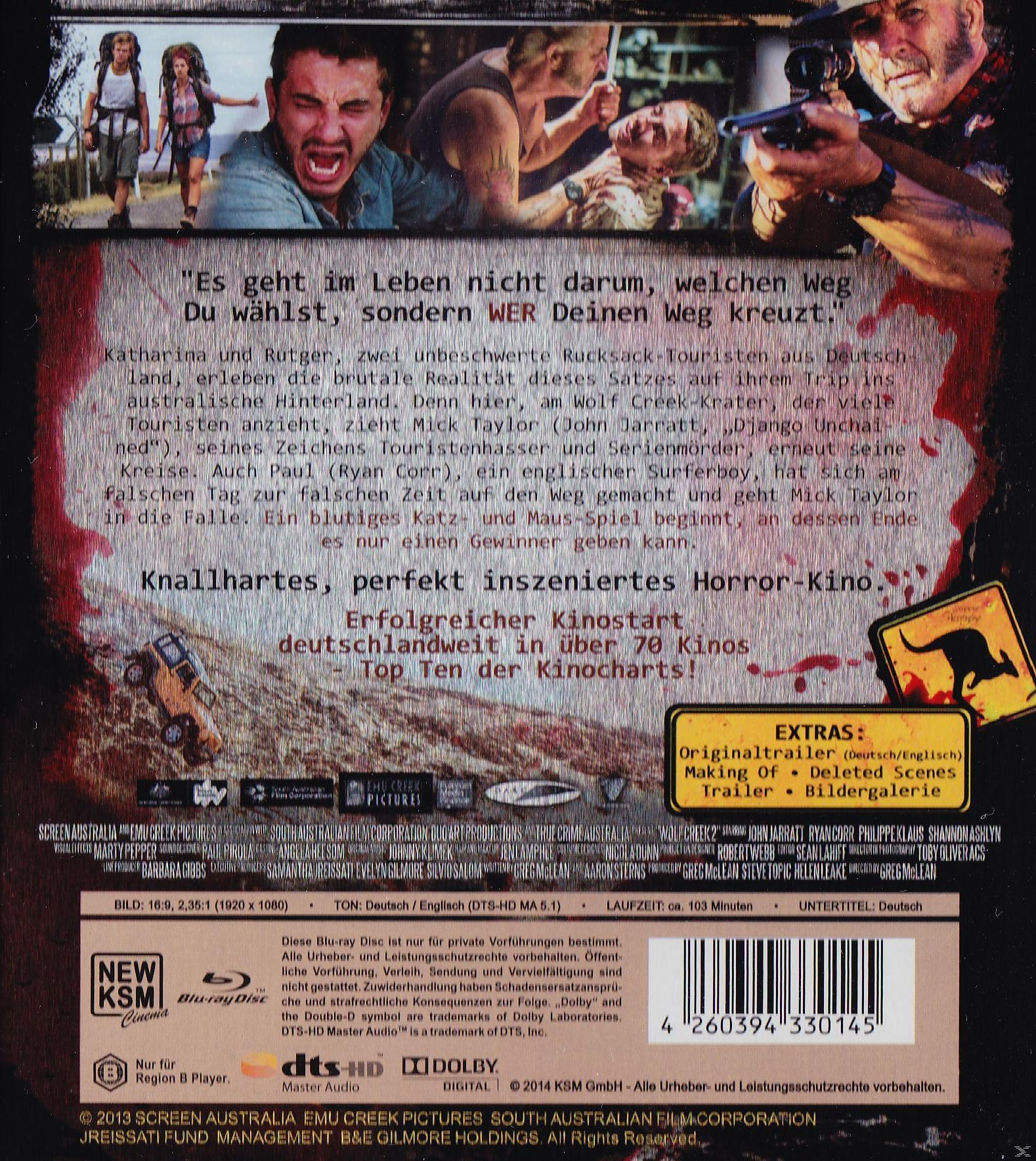 Wolf Creek 2 (Steelbook Edition) Blu-ray