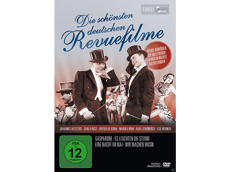 DVD SCHÖNSTEN DIE DEUTSCHEN REVUE-FILME
