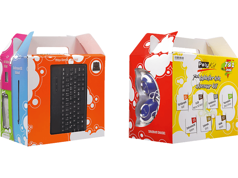 POLYPAD PolyKit 7 si 1 arada Tablet Aksesuar Kiti Fiyat & Özellik ...