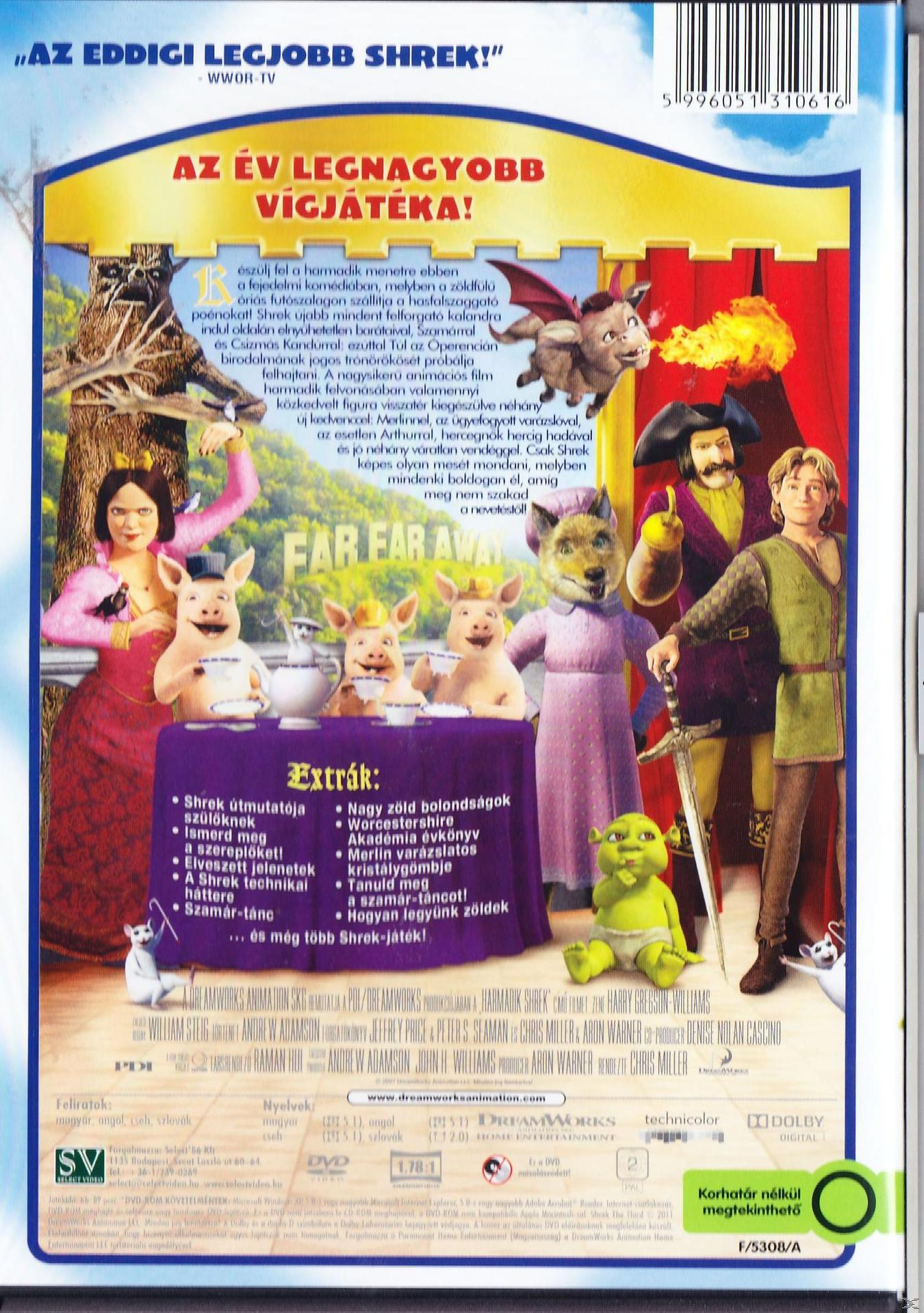 Shrek 3. (DVD)