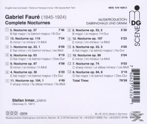 Stefan Irmer - Sämtliche Nocturnes (GA)  - (CD)