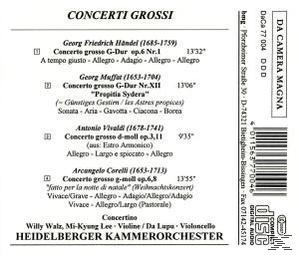 Heidelberger Kammerorchester - Concerti Grossi  - (CD)